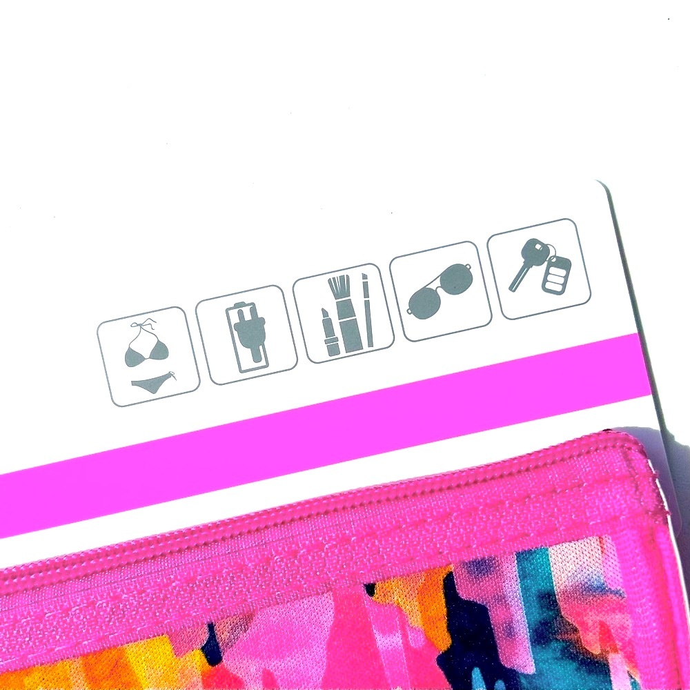 NWT - Bikini Bag - MY Tagalongs - Pink & Multicolored - Picture 4 of 4